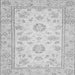 Square Oriental Gray Traditional Rug, abs474gry