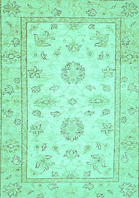 Oriental Turquoise Traditional Rug, abs474turq