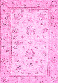 Oriental Pink Traditional Rug, abs474pnk