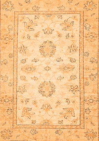 Oriental Orange Traditional Rug, abs474org