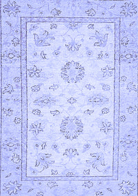 Oriental Blue Traditional Rug, abs474blu