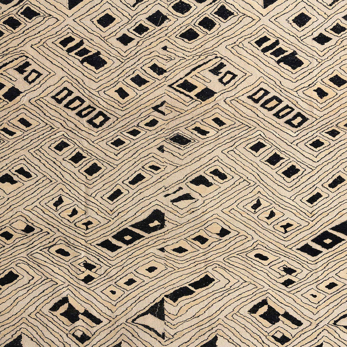 Square Machine Washable Abstract Pastel Orange Rug, wshabs4750