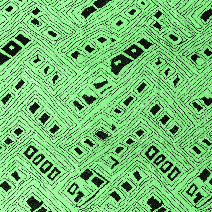 Machine Washable Solid Emerald Green Modern Area Rugs, wshabs4750emgrn