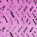 Square Machine Washable Solid Pink Modern Rug, wshabs4750pnk