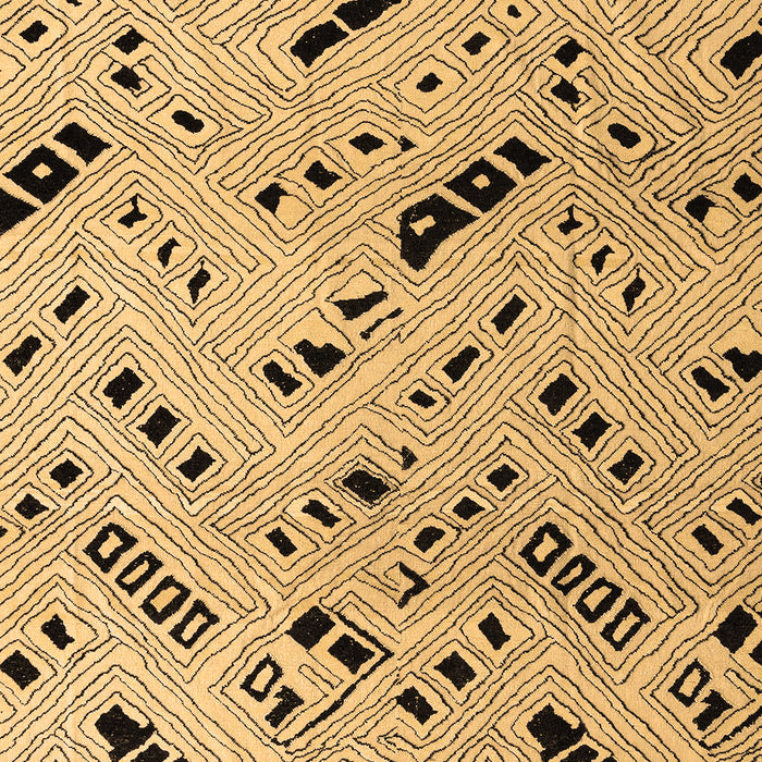 Machine Washable Solid Brown Modern Rug, wshabs4750brn