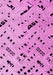 Solid Pink Modern Rug, abs4750pnk