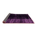 Sideview of Abstract Pink Modern Rug, abs4752pnk