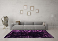 Machine Washable Abstract Pink Modern Rug, wshabs4752pnk