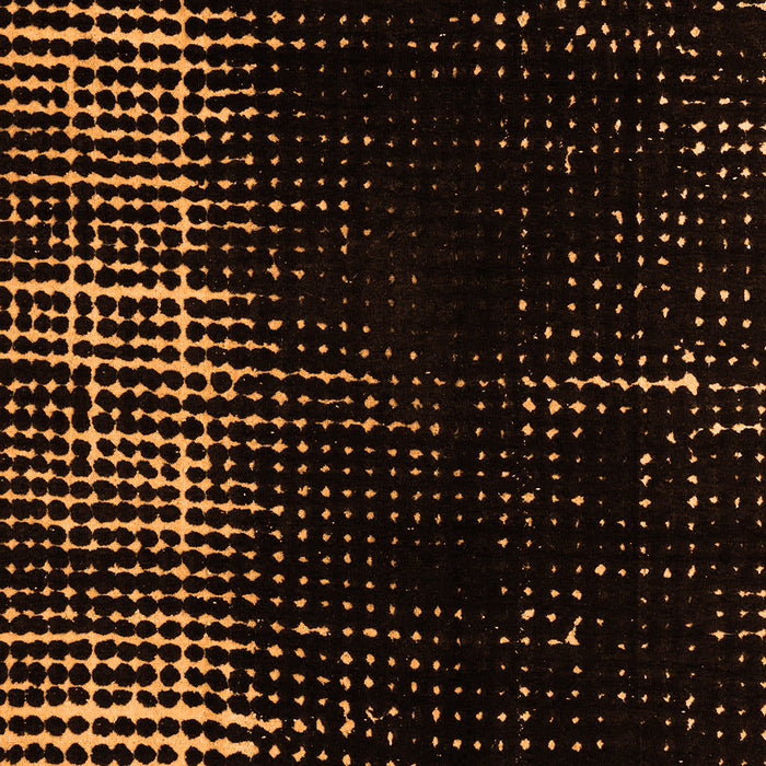 Abstract Orange Modern Rug, abs4752org