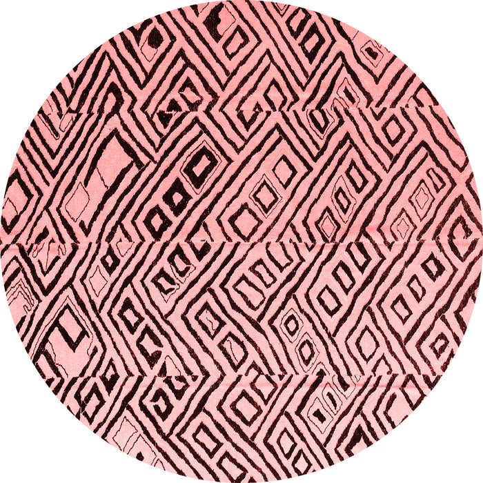 Machine Washable Solid Red Modern Rug, wshabs4753red