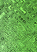 Solid Green Modern Rug, abs4753grn