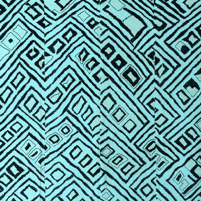 Machine Washable Solid Light Blue Modern Rug, wshabs4753lblu