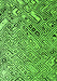 Machine Washable Solid Green Modern Area Rugs, wshabs4753grn