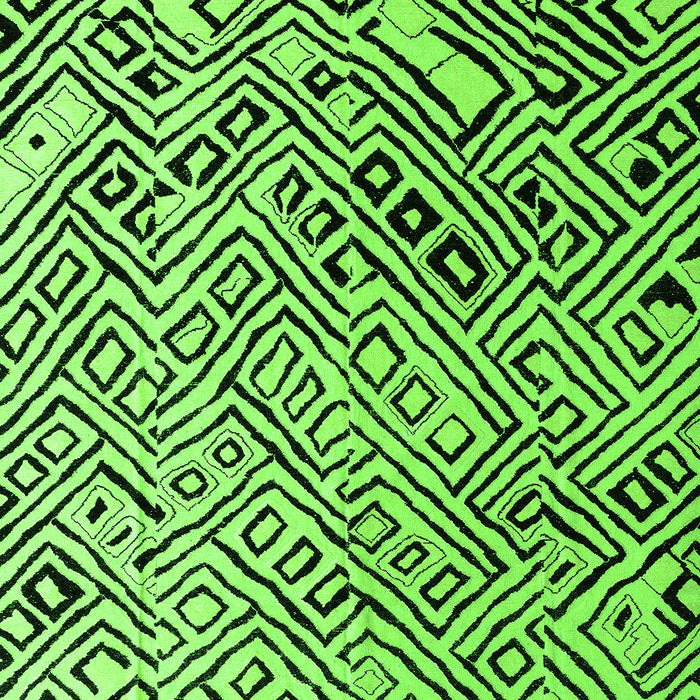 Machine Washable Solid Green Modern Area Rugs, wshabs4753grn