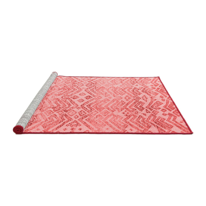 Modern Red Washable Rugs