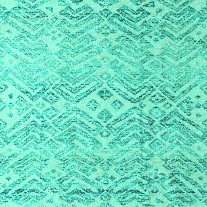 Solid Turquoise Modern Rug, abs4754turq