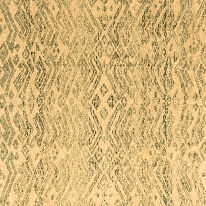 Square Solid Brown Modern Rug, abs4754brn