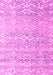 Machine Washable Solid Pink Modern Rug, wshabs4754pnk