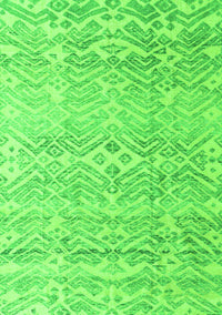 Solid Green Modern Rug, abs4754grn