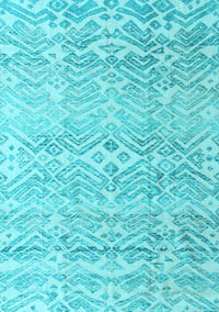 Solid Light Blue Modern Rug, abs4754lblu