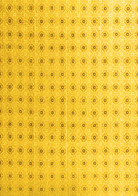 Abstract Yellow Modern Rug, abs4755yw