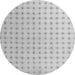 Round Machine Washable Abstract Gray Modern Rug, wshabs4755gry