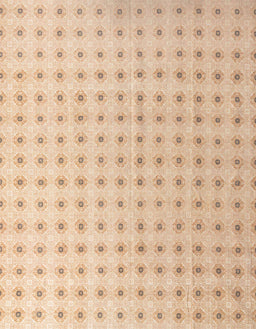 Abstract Pastel Orange Modern Rug, abs4755
