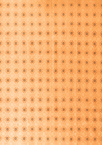 Abstract Orange Modern Rug, abs4755org