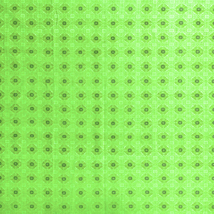 Square Abstract Green Modern Rug, abs4755grn