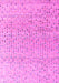 Machine Washable Abstract Pink Modern Rug, wshabs4756pnk