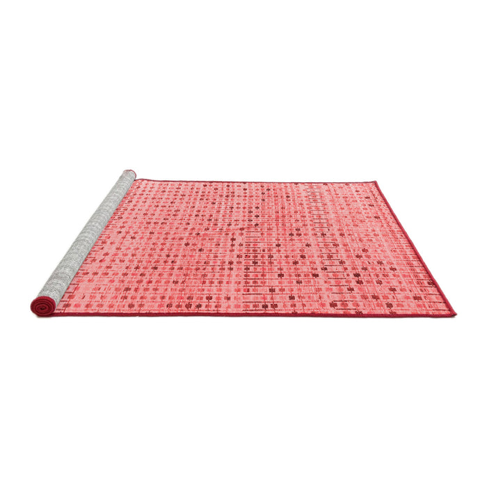 Modern Red Washable Rugs