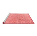 Modern Red Washable Rugs