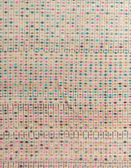 Machine Washable Abstract Camel Brown Rug, wshabs4756