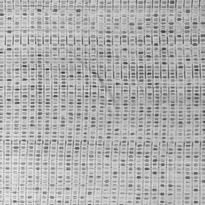 Square Abstract Gray Modern Rug, abs4756gry