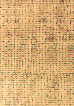 Abstract Brown Modern Rug, abs4756brn