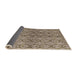 Sideview of Abstract Light French Beige Brown Modern Rug, abs4757