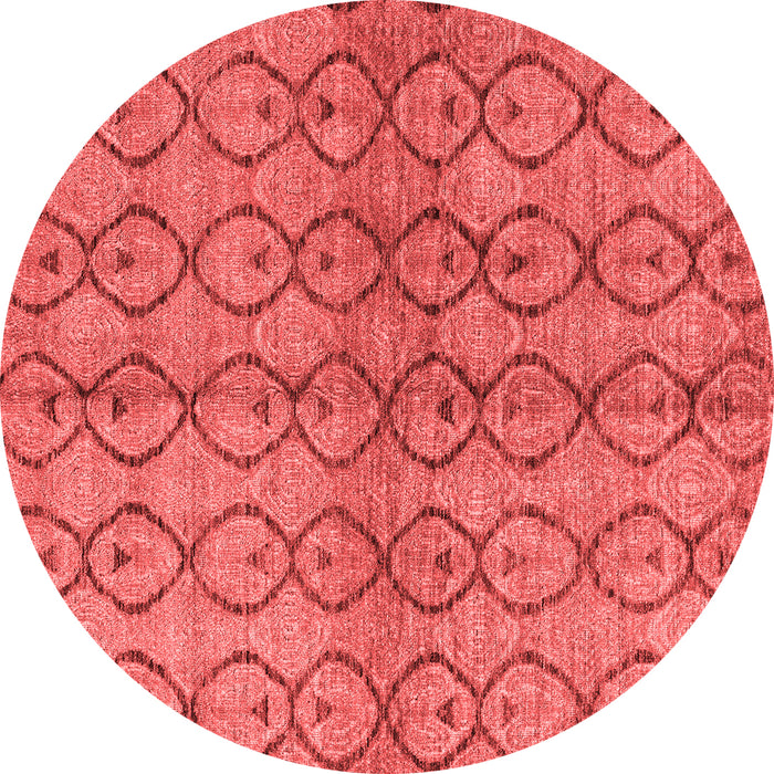 Abstract Red Modern Rug, abs4757red