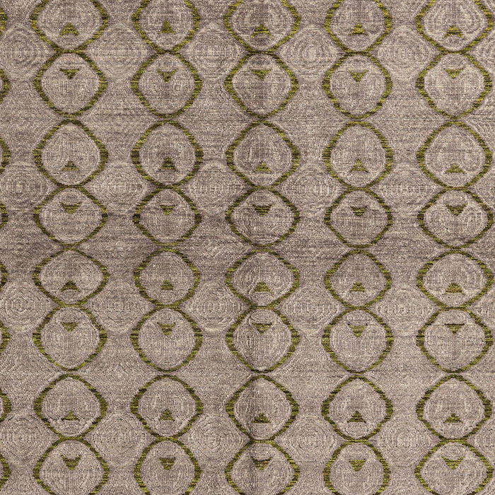 Square Machine Washable Abstract Light French Beige Brown Rug, wshabs4757