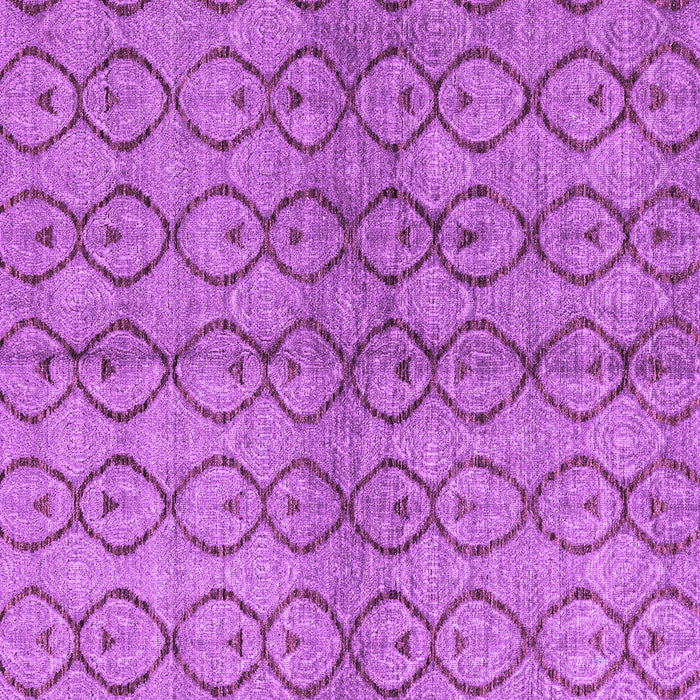 Square Machine Washable Abstract Purple Modern Area Rugs, wshabs4757pur