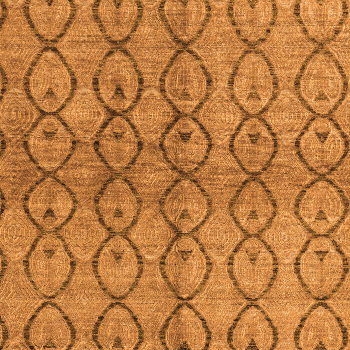 Abstract Orange Modern Rug, abs4757org