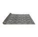 Sideview of Abstract Gray Modern Rug, abs4757gry