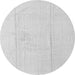 Round Machine Washable Abstract Gray Modern Rug, wshabs4758gry