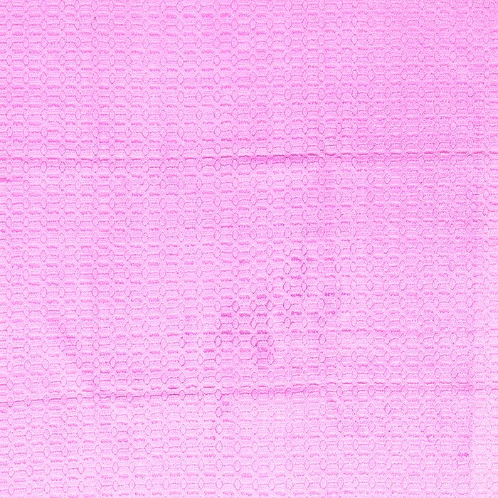 Square Machine Washable Abstract Pink Modern Rug, wshabs4758pnk