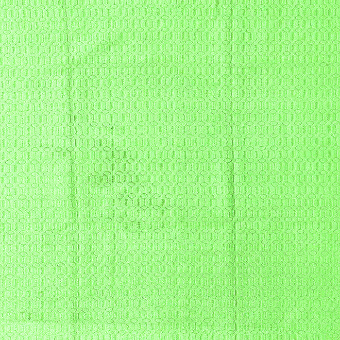 Square Machine Washable Abstract Green Modern Area Rugs, wshabs4758grn