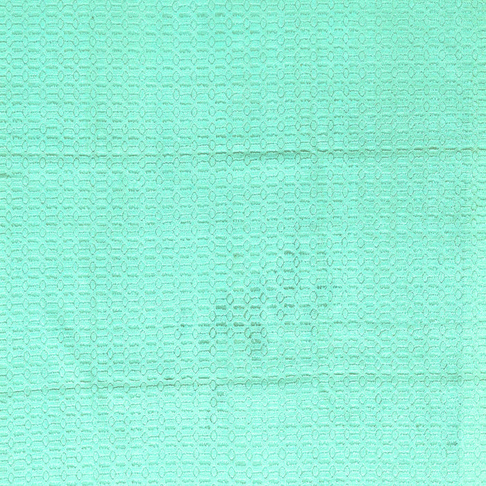 Square Machine Washable Abstract Turquoise Modern Area Rugs, wshabs4758turq