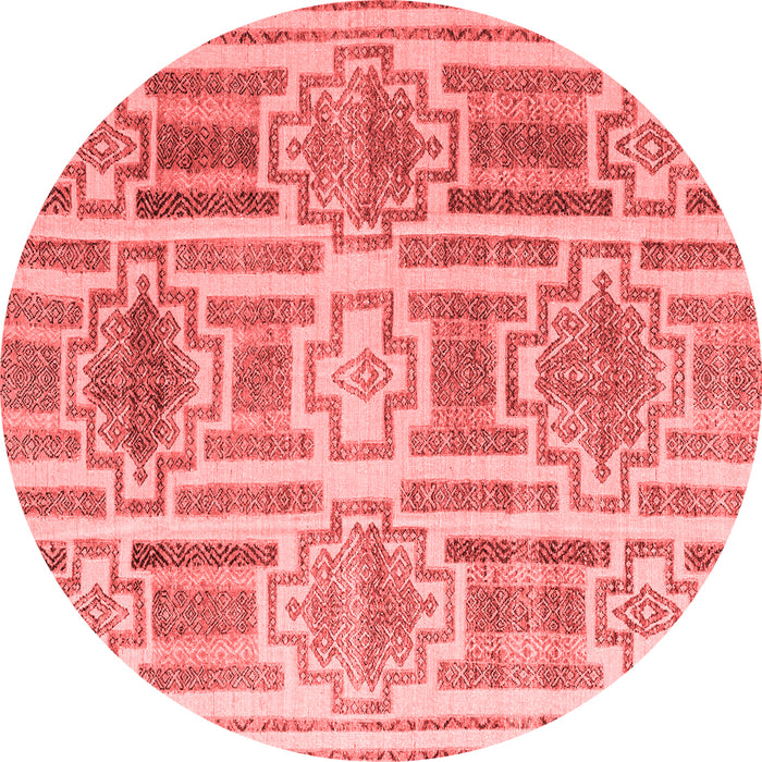 Machine Washable Abstract Red Modern Rug, wshabs4759red