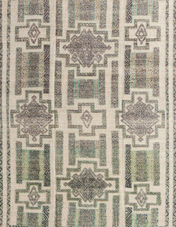 Abstract Khaki Green Modern Rug, abs4759