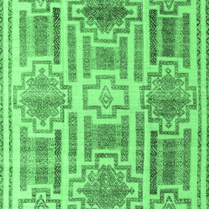 Abstract Emerald Green Modern Rug, abs4759emgrn