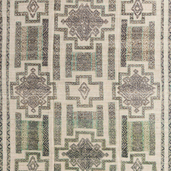 Machine Washable Abstract Khaki Green Rug, wshabs4759