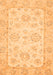 Oriental Orange Traditional Rug, abs475org